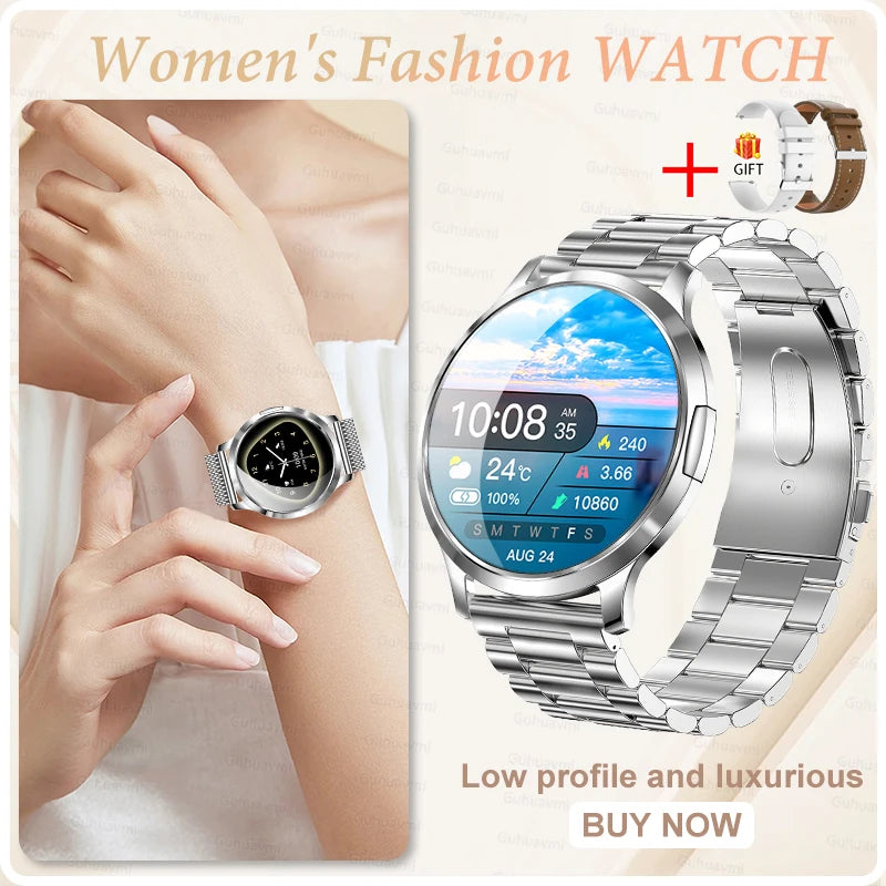 Smart Watch For Women AMOLED Screen Watches