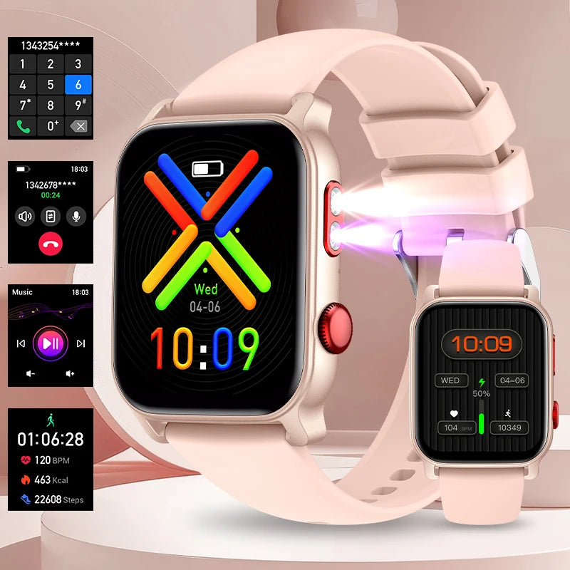 LIGE Smart Watch Answer Make Call Message Preview Sports Sleep Monitor